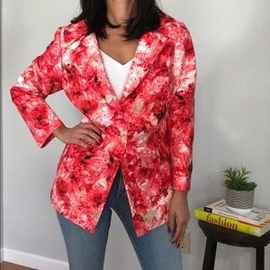 Carlisle Luxury Floral Blazer Jacket
